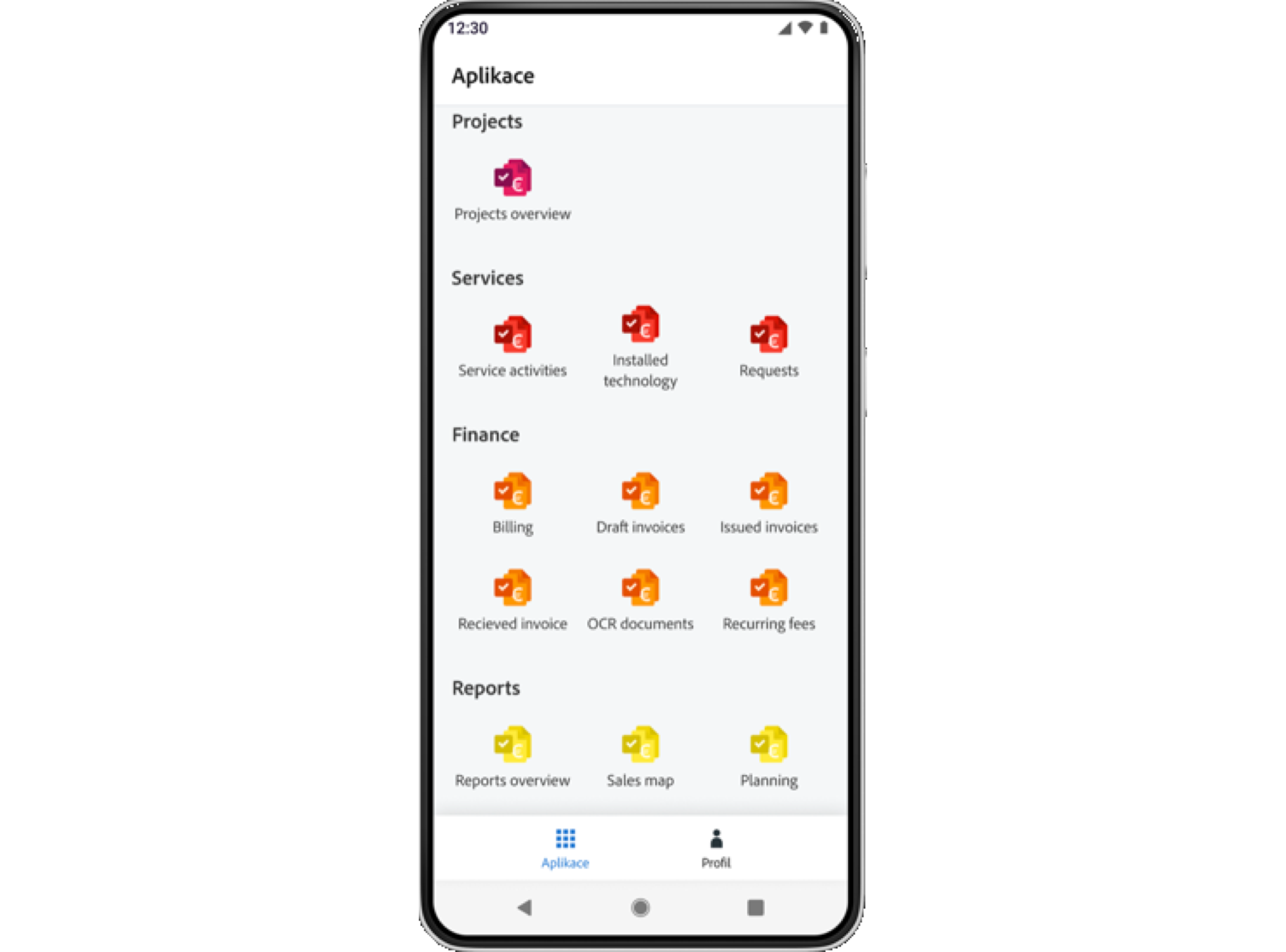 phone for new gen app